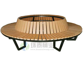 戶外防腐木圍樹休閑椅HT-XXY355,戶外,防腐,木圍,休閑椅,HT-XXY355,